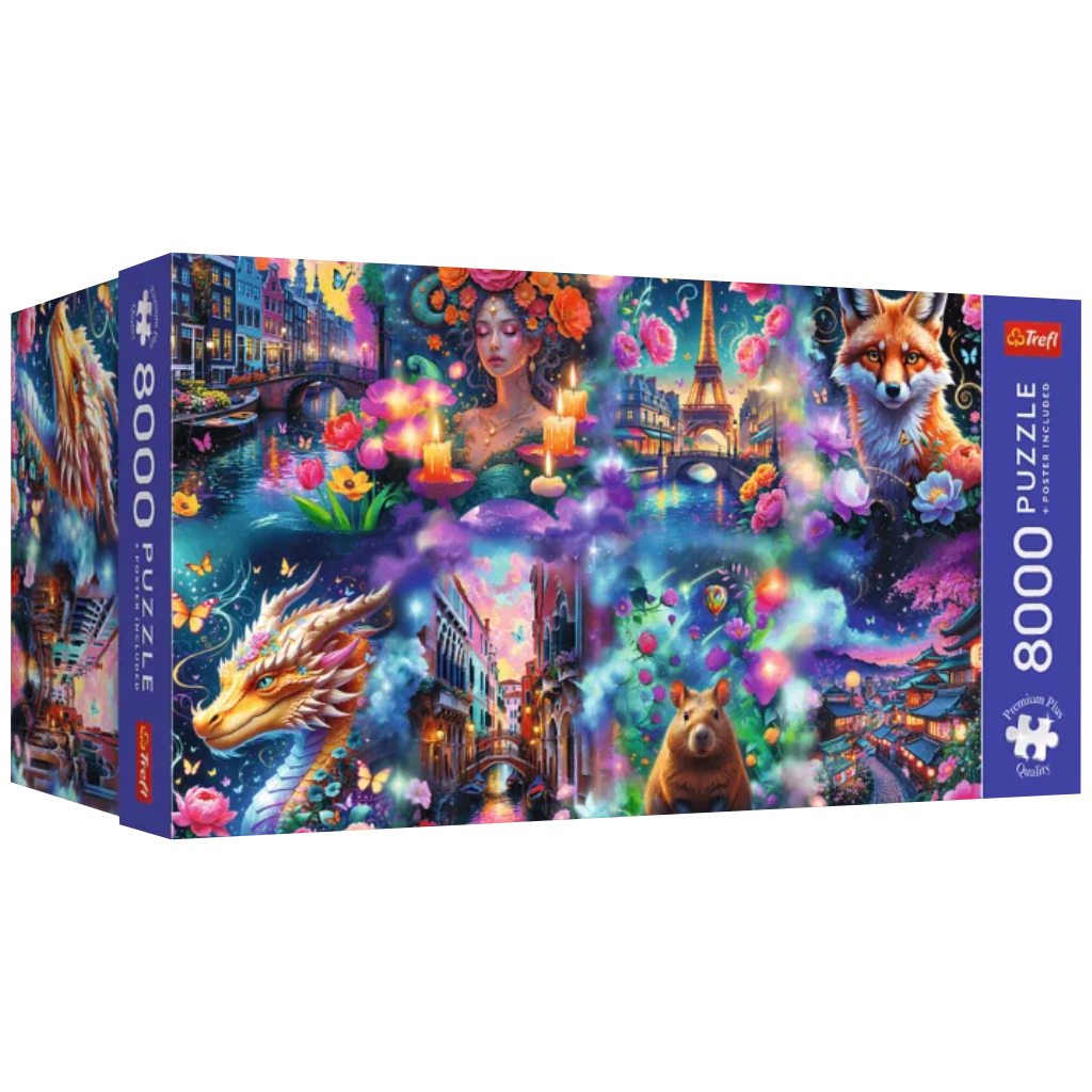 Színes világ prémium 8000 db-os puzzle – Trefl