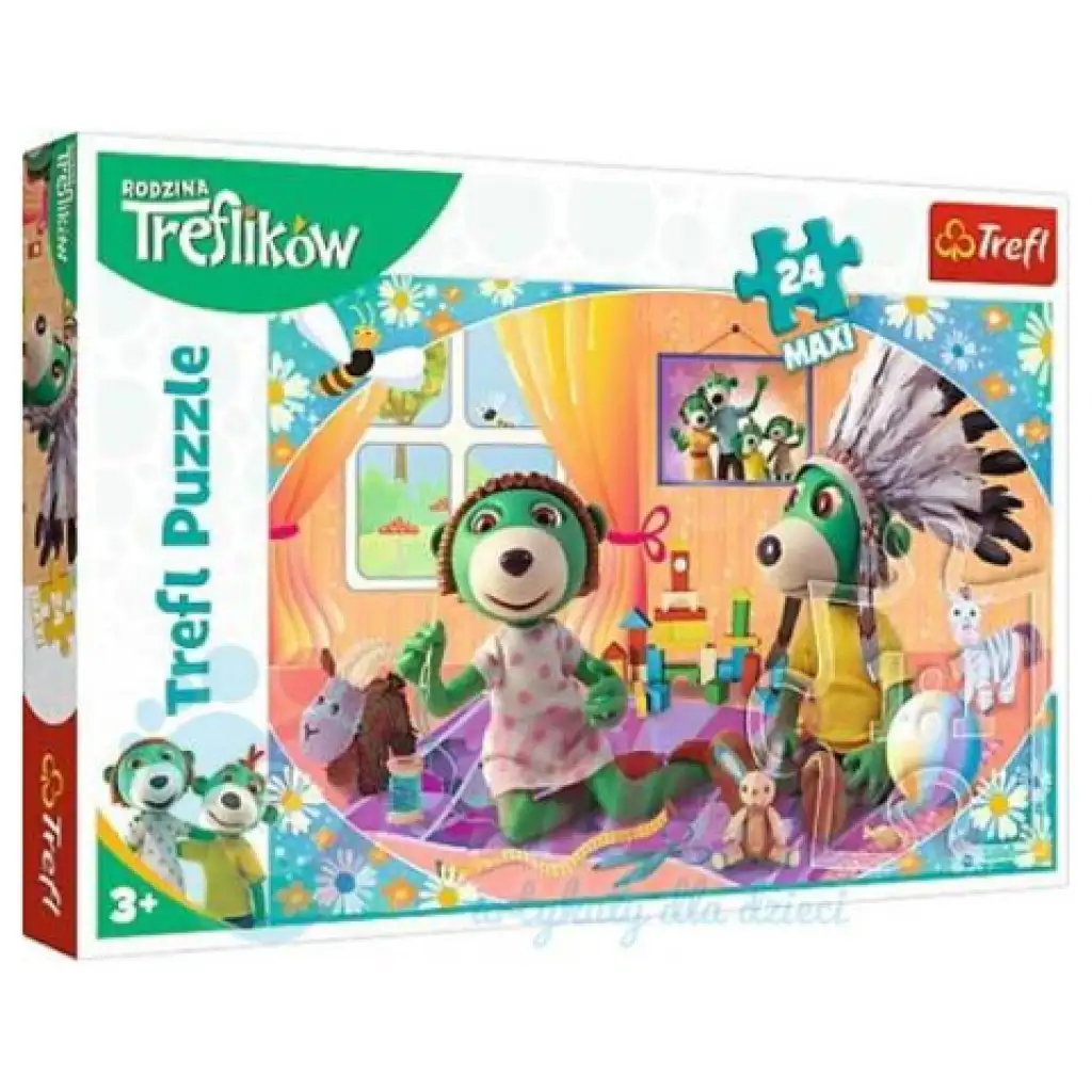 Treflikow Szórakozzunk együtt 24db-os Maxi puzzle - Trefl