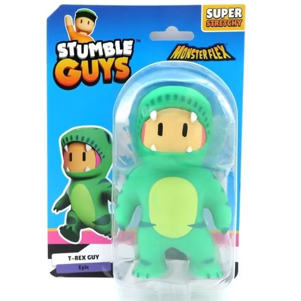 Monsterflex: Nyújtható Stumble Guys figura 3. széria többféle változatban 1db kép 3