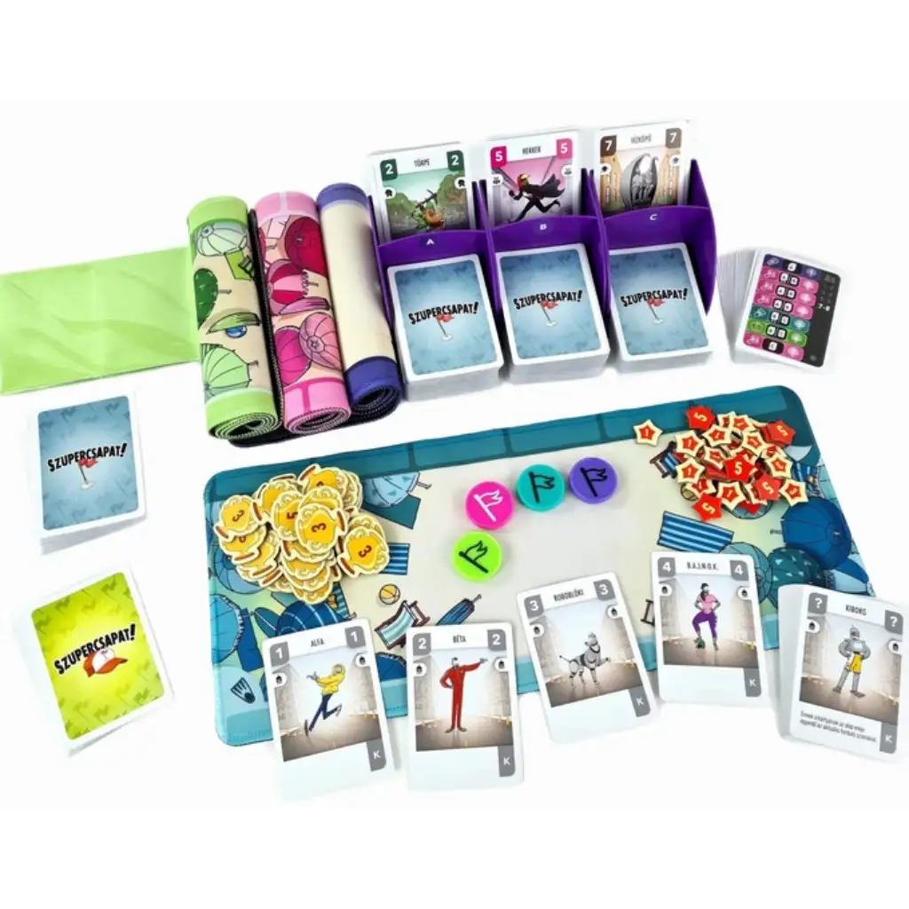 Szupercsapat! - Strandkupa társasjáték kép 2