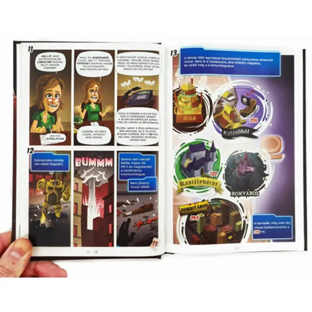 Mystery: Szuperhősrejtély lapozgatós képregény kép 2