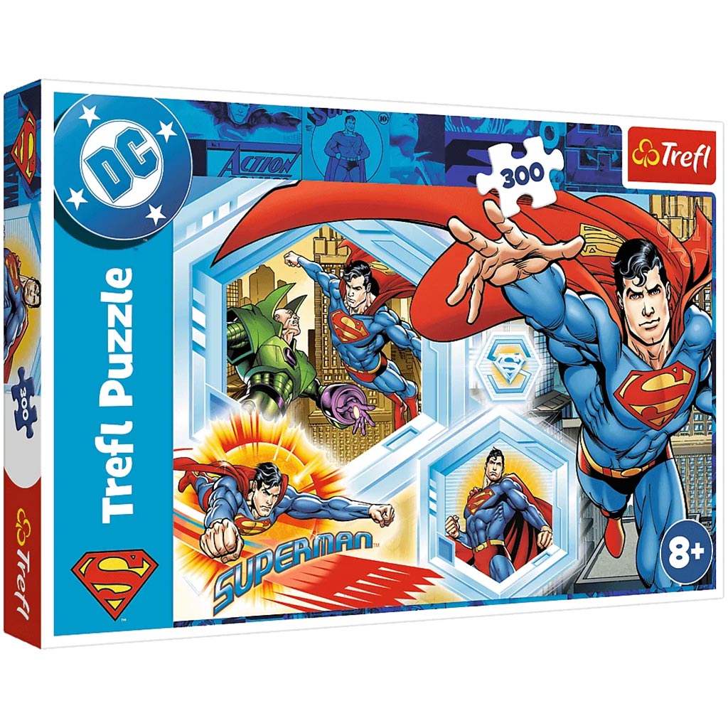 Superman, az elpusztíthatatlan 300 db-os puzzle - Trefl