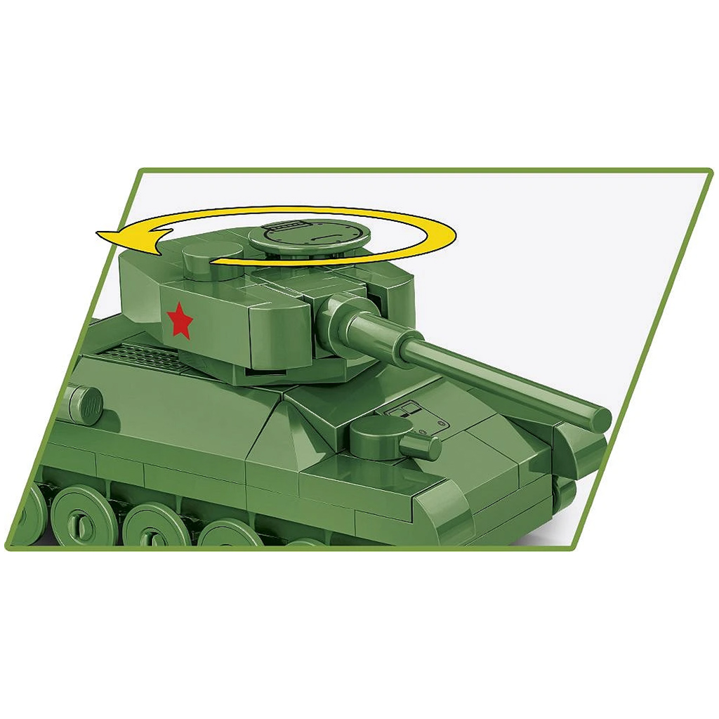 COBI: T-34/85 szovjet tank építőjáték (3092) kép 3