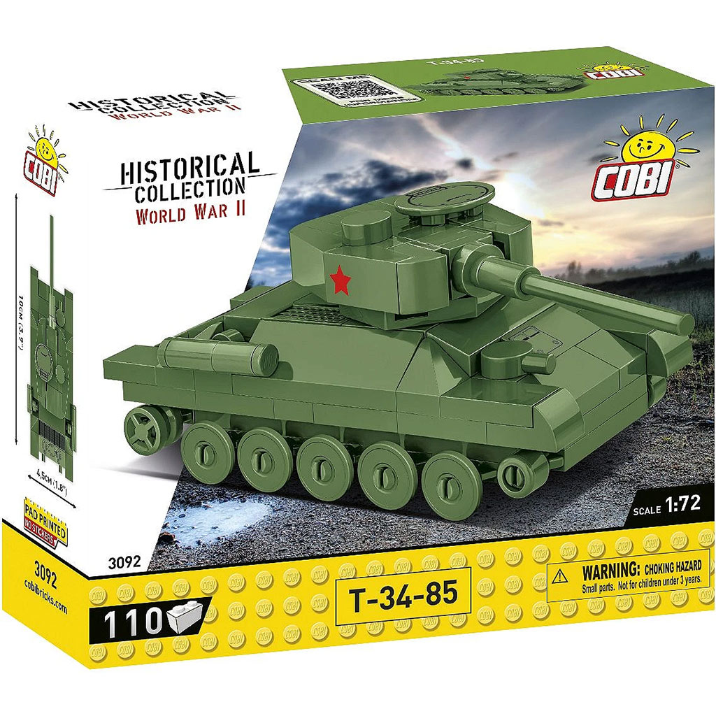 COBI: T-34/85 szovjet tank építőjáték (3092) kép 1