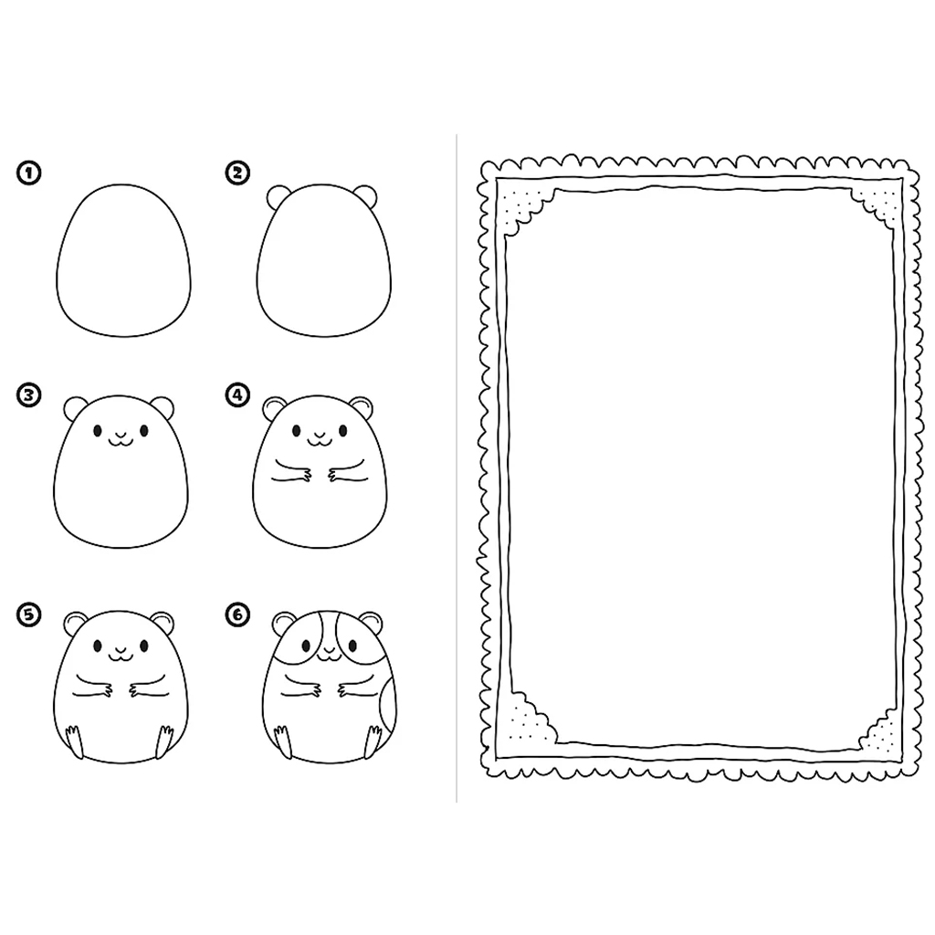 Rajzolj állatokat lépésről lépésre foglalkoztató füzet - Trefl kép 3