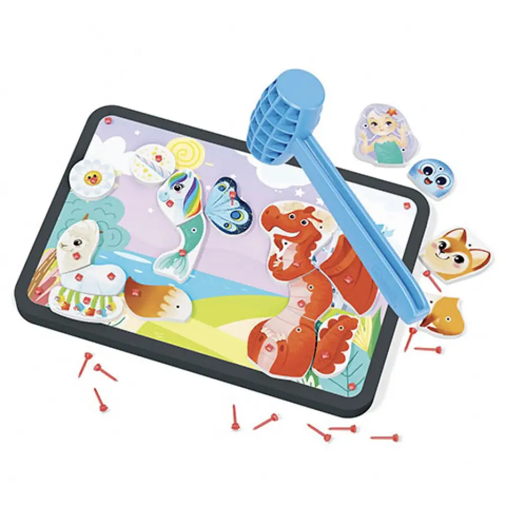 Quercetti: Play Creativo Tap Tap állatos kreatív játék kép 2