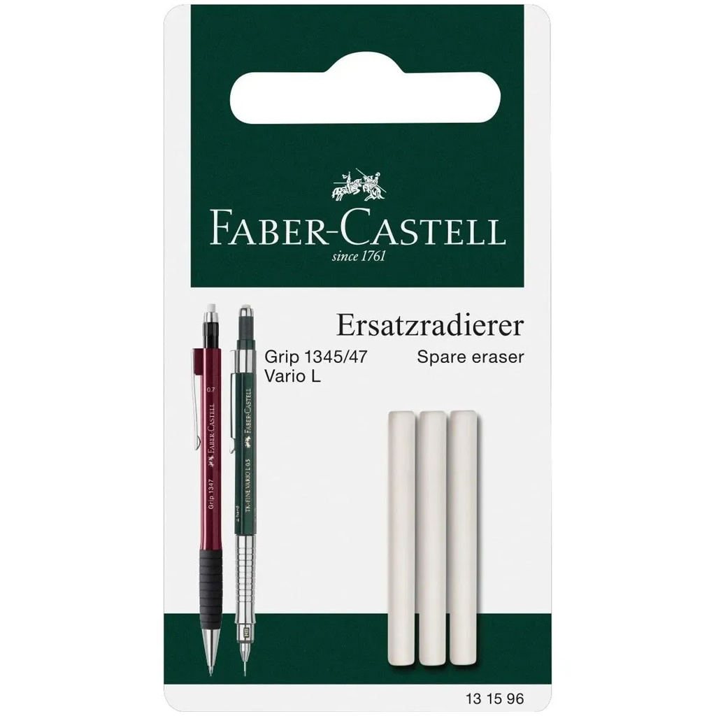 Faber-Castell: Pótradír Grip 1345/1347 töltőceruzához 3db-os szett kép 1