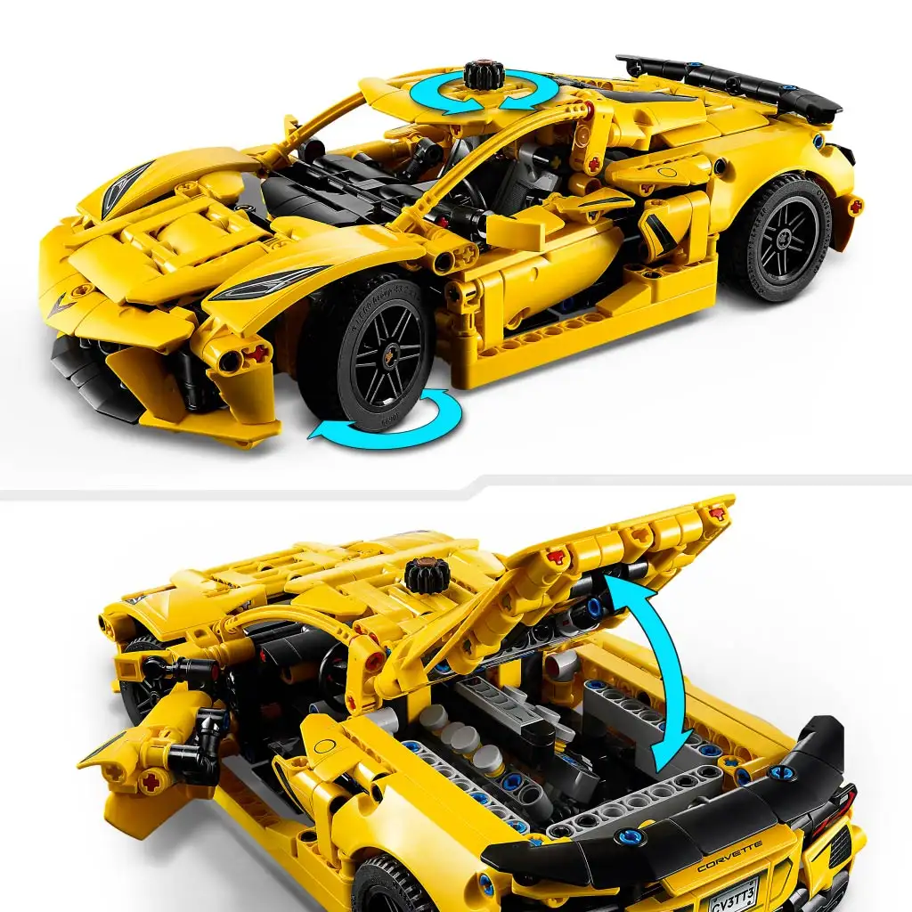 LEGO® Technic: Chevrolet Corvette Stingray (42205) kép 7