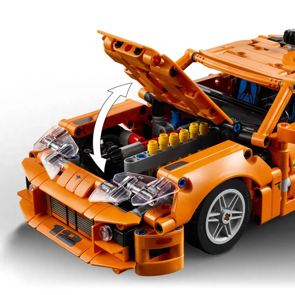 LEGO® Technic: Fast and Furious Toyota Supra MK4 (42204) kép 6