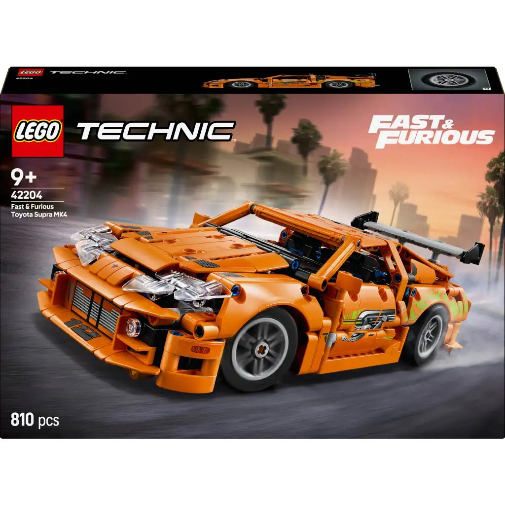 LEGO® Technic: Fast and Furious Toyota Supra MK4 (42204)