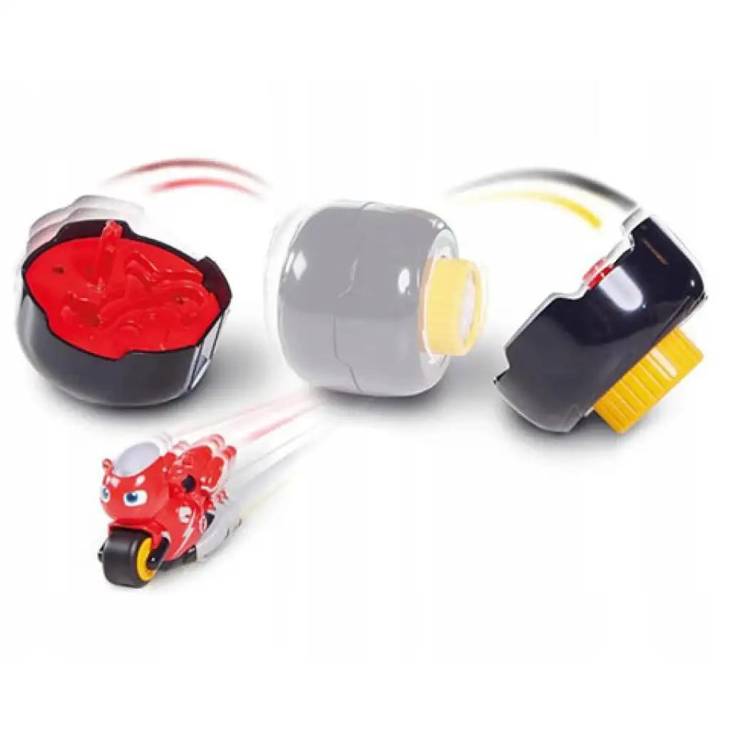 Tomy: Ricky Zoom - Tekerős kilövő Ricky figurával kép 2