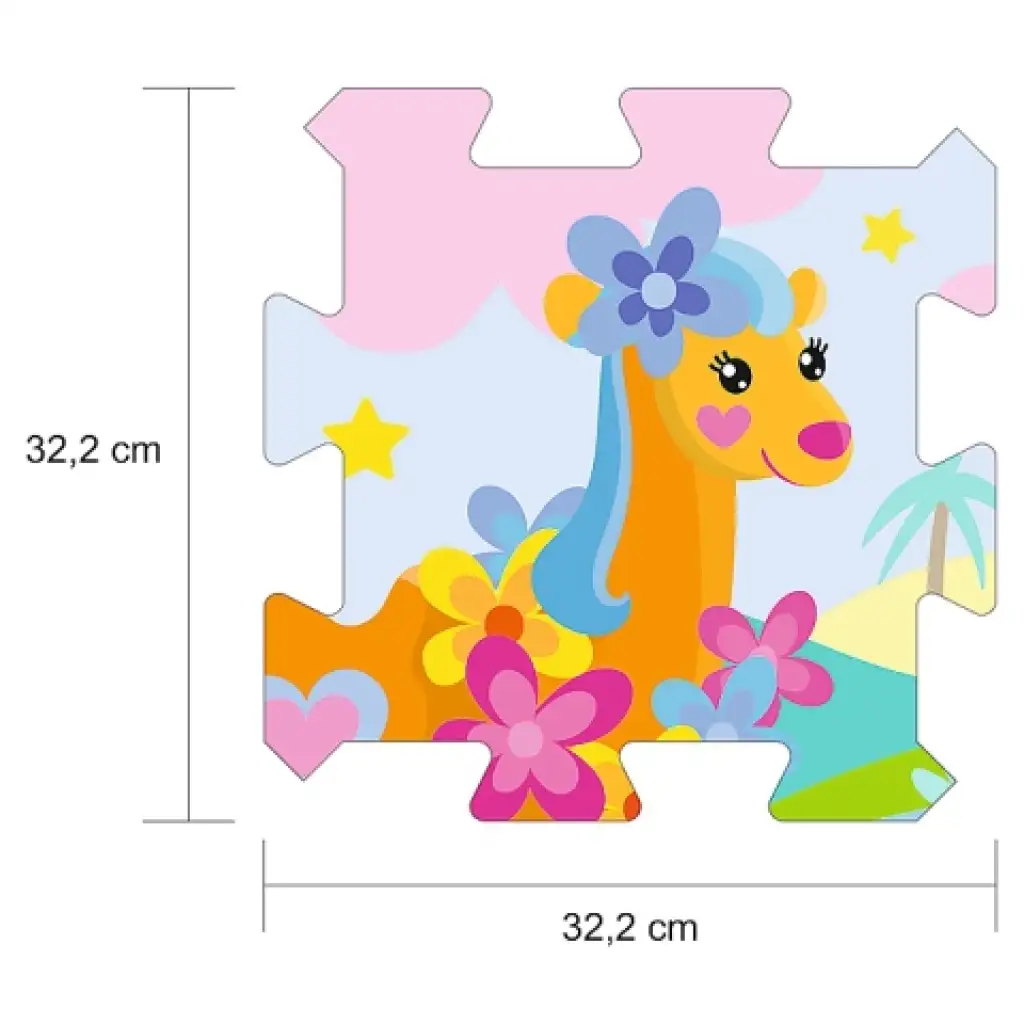 Tevék az oázisban szivacs puzzle - Terfl kép 2