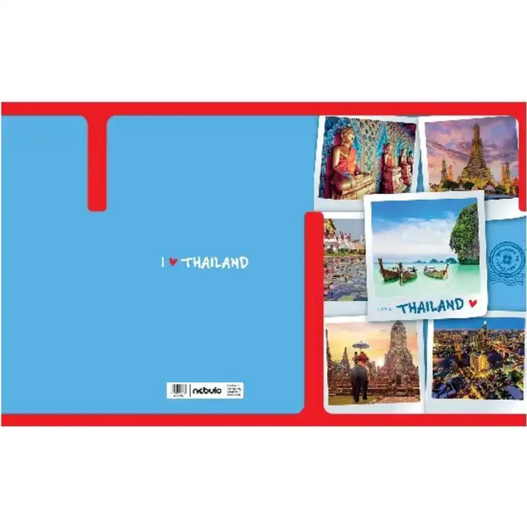 Nebulo: Gumis mappa A4-es Thaiföld