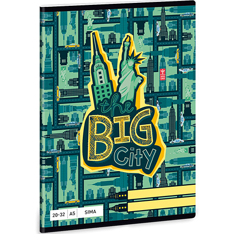 The Big City sima füzet A/5 20-32 kép 1
