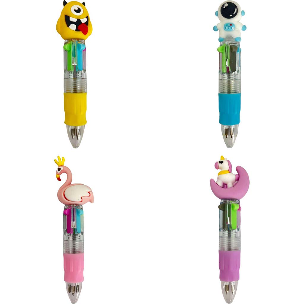 The Littlies: 4 színű mini golyóstoll többféle 1db kép 2