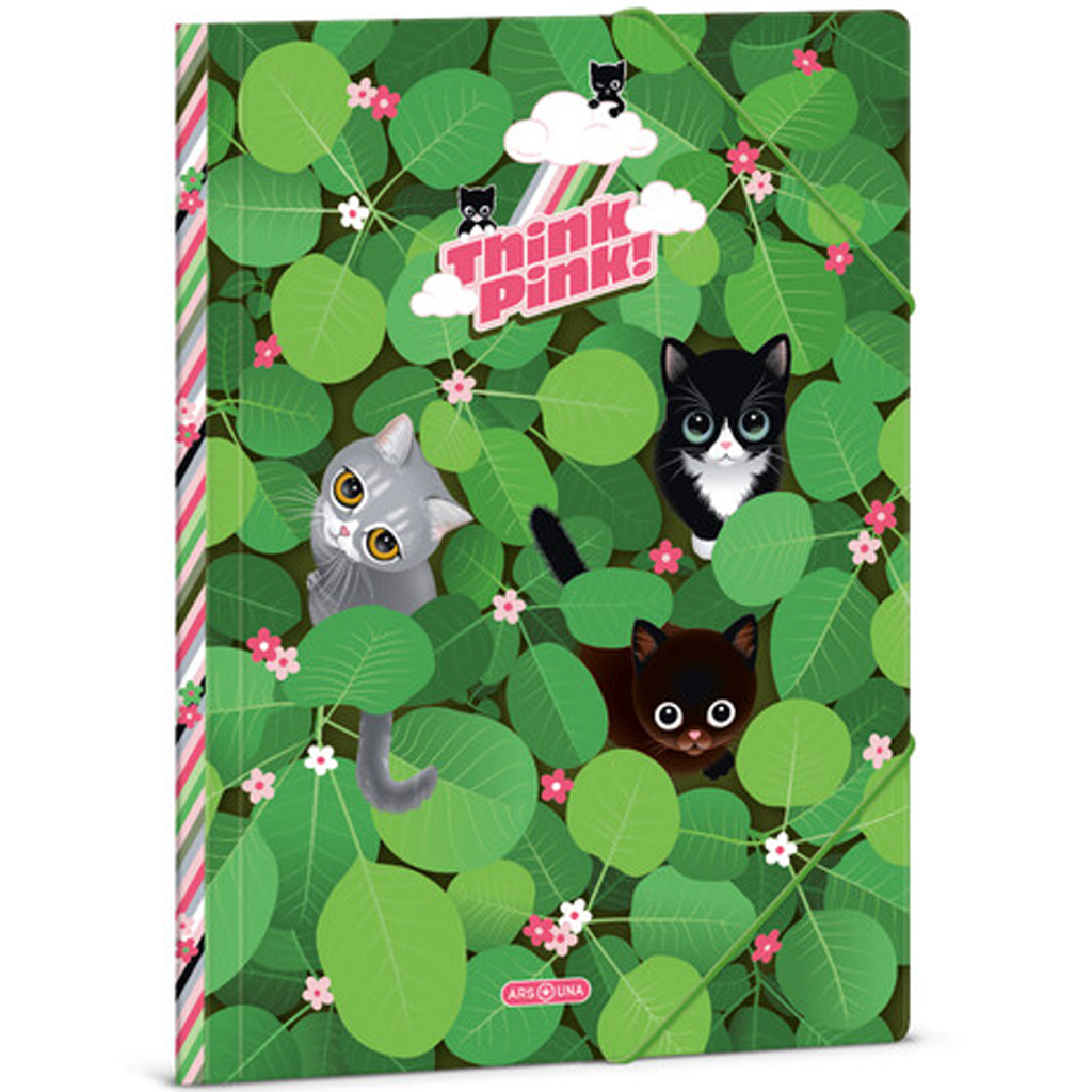 Ars Una: Think Pink A/4 gumis dosszié