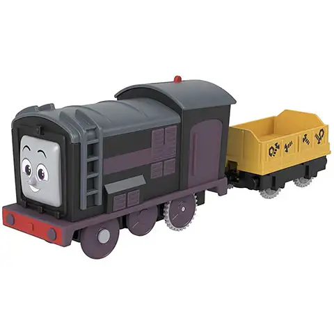Thomas és barátai: Diesel motorizált mozdony rakománnyal - Mattel kép 2