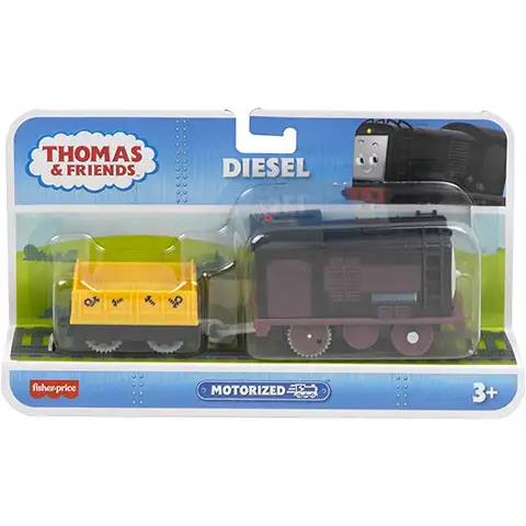 Thomas és barátai: Diesel motorizált mozdony rakománnyal - Mattel kép 1
