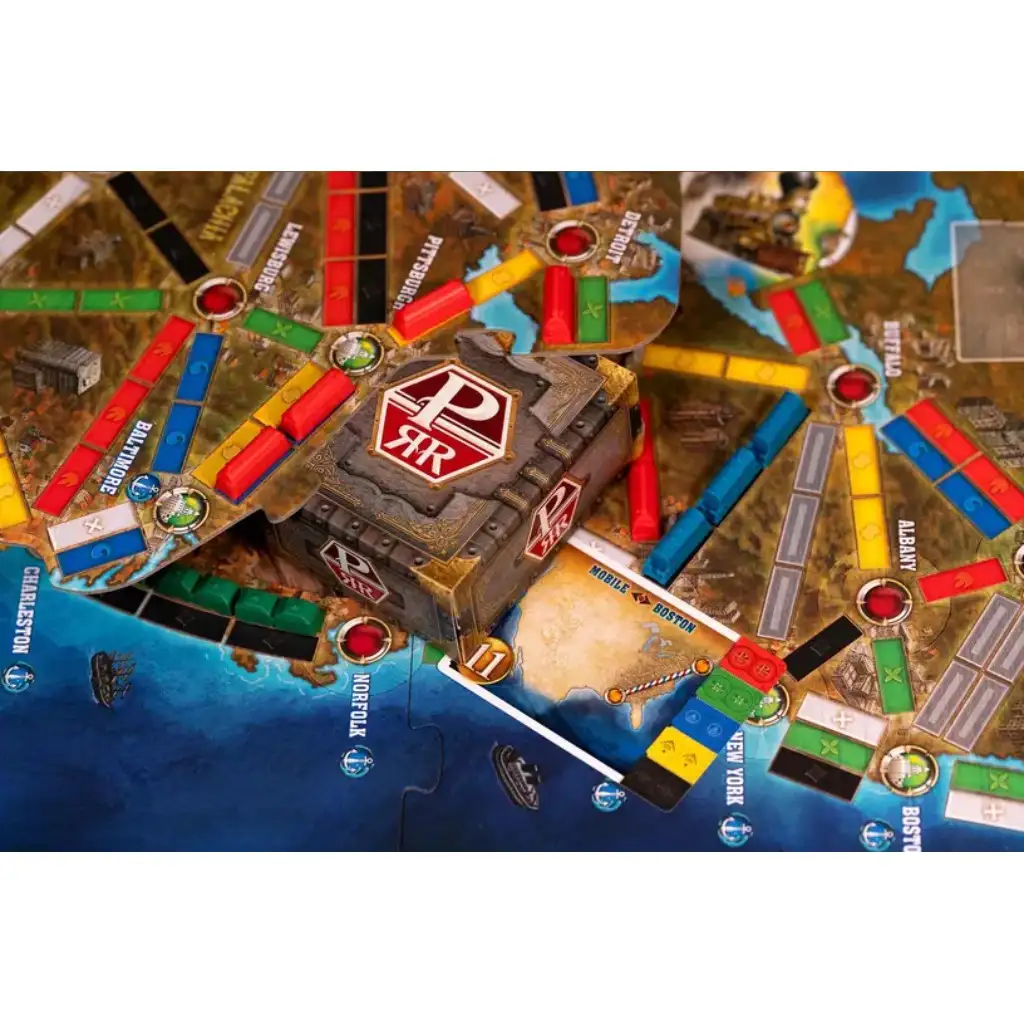 Ticket to Ride Legacy - A legendás nyugat kép 10