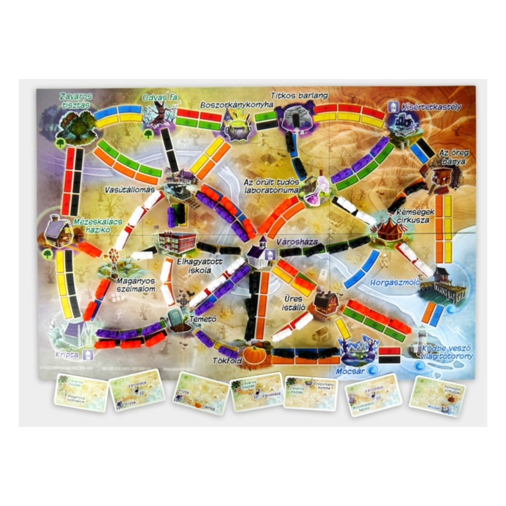 Ticket to Ride - Szellemvonat társasjáték kép 3
