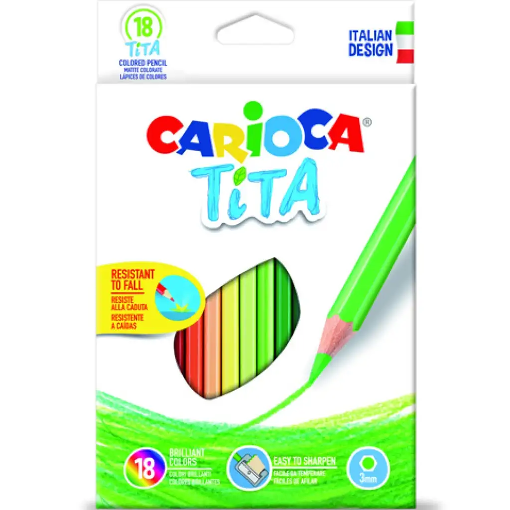 Tita színesceruza szett 18db-os - Carioca