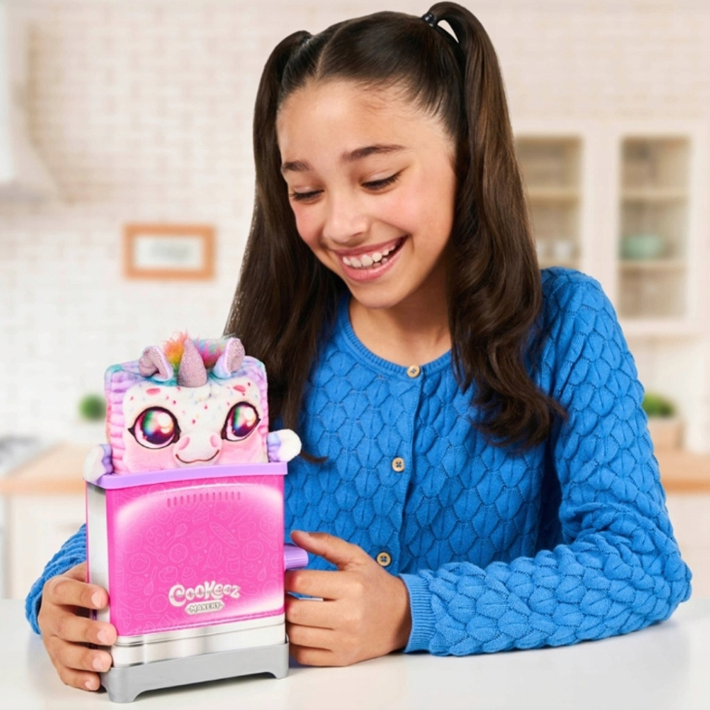 COOKEEZ Makery: Toasty Treatz pirítós készítő játékszett meglepetés plüss állattal kép 2