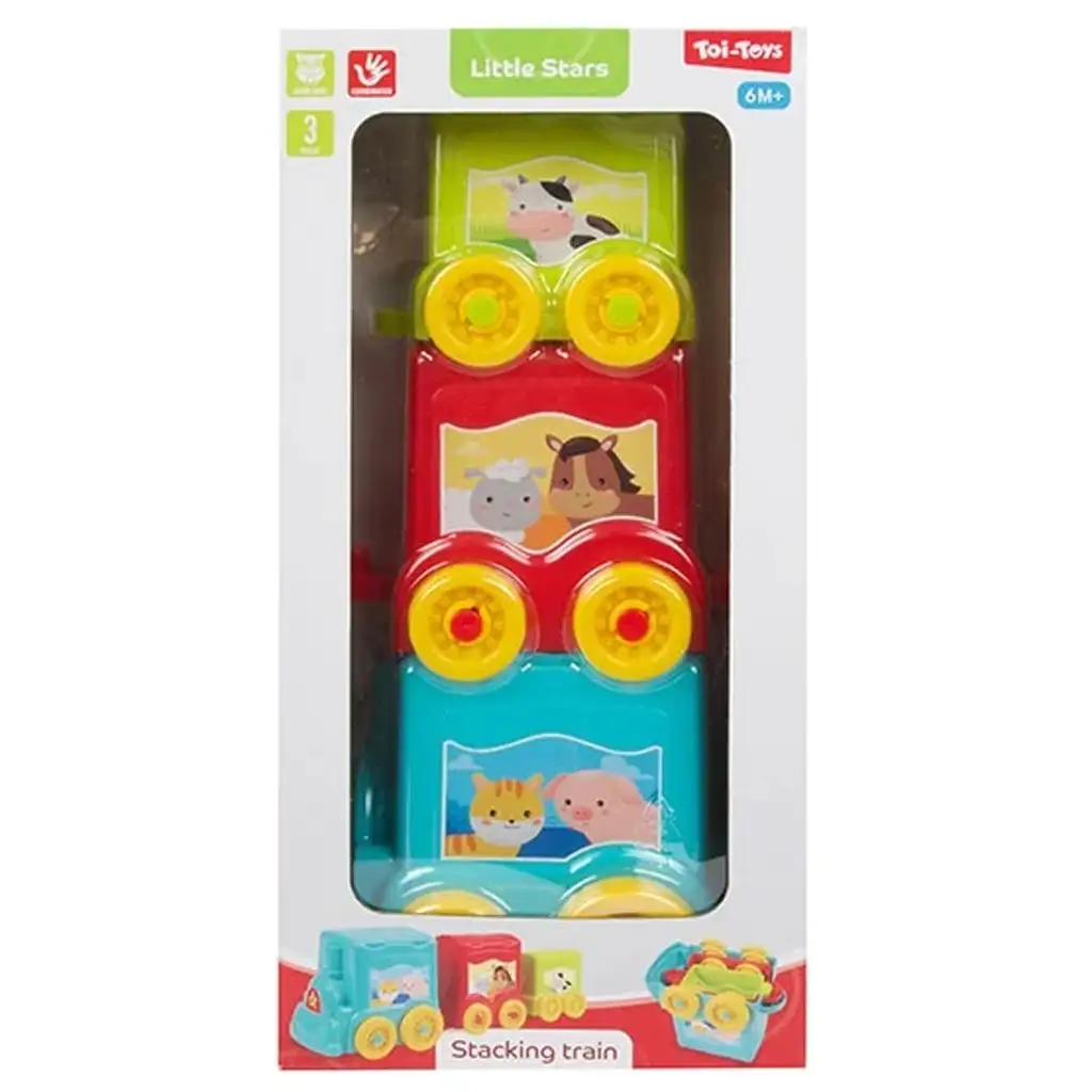 Little Stars vonatos rakosgató játék kép 2
