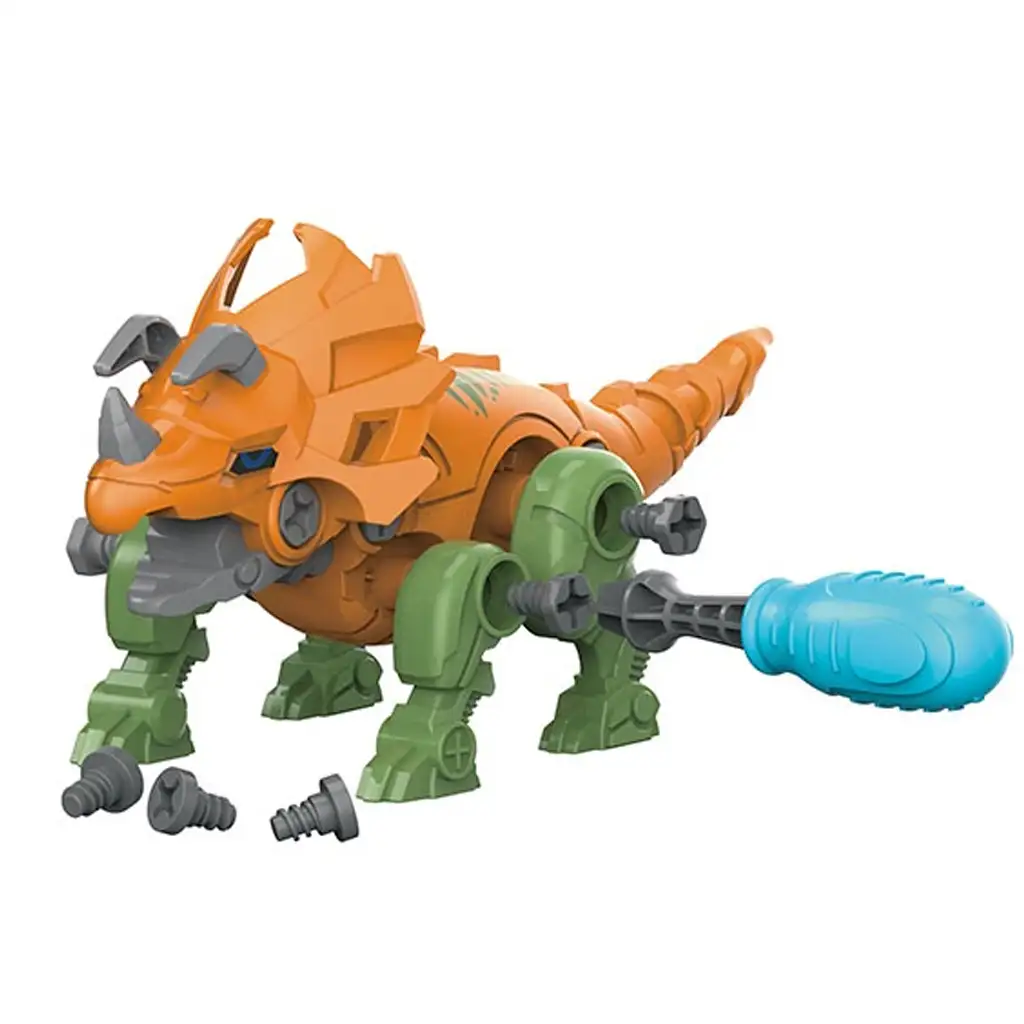 World of Dinosaurs szétszedhető dinó csavarhúzóval meglepetés tojás 1db kép 4