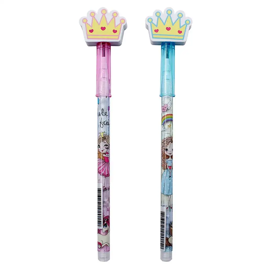 ICO: Bensia tolóbetétes ceruza korona radírral 1db