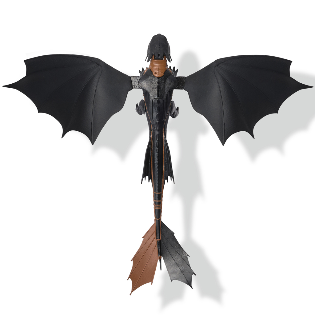 Így neveld a sárkányodat: Ultimate Plasma Blast Fogatlan sárkány játékfigura fénnyel és hanggal 38cm - Spin Master kép 3