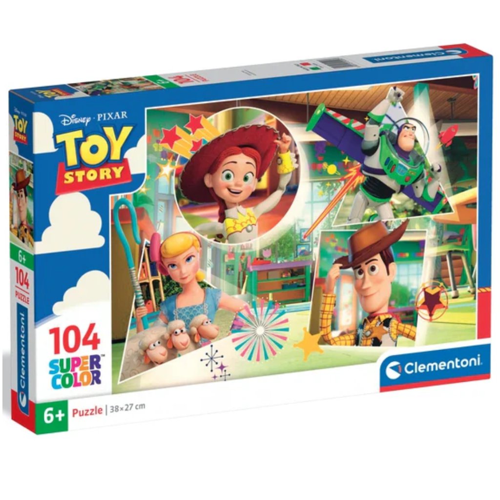 Toy Story Super Color puzzle 104 db-os - Clementoni