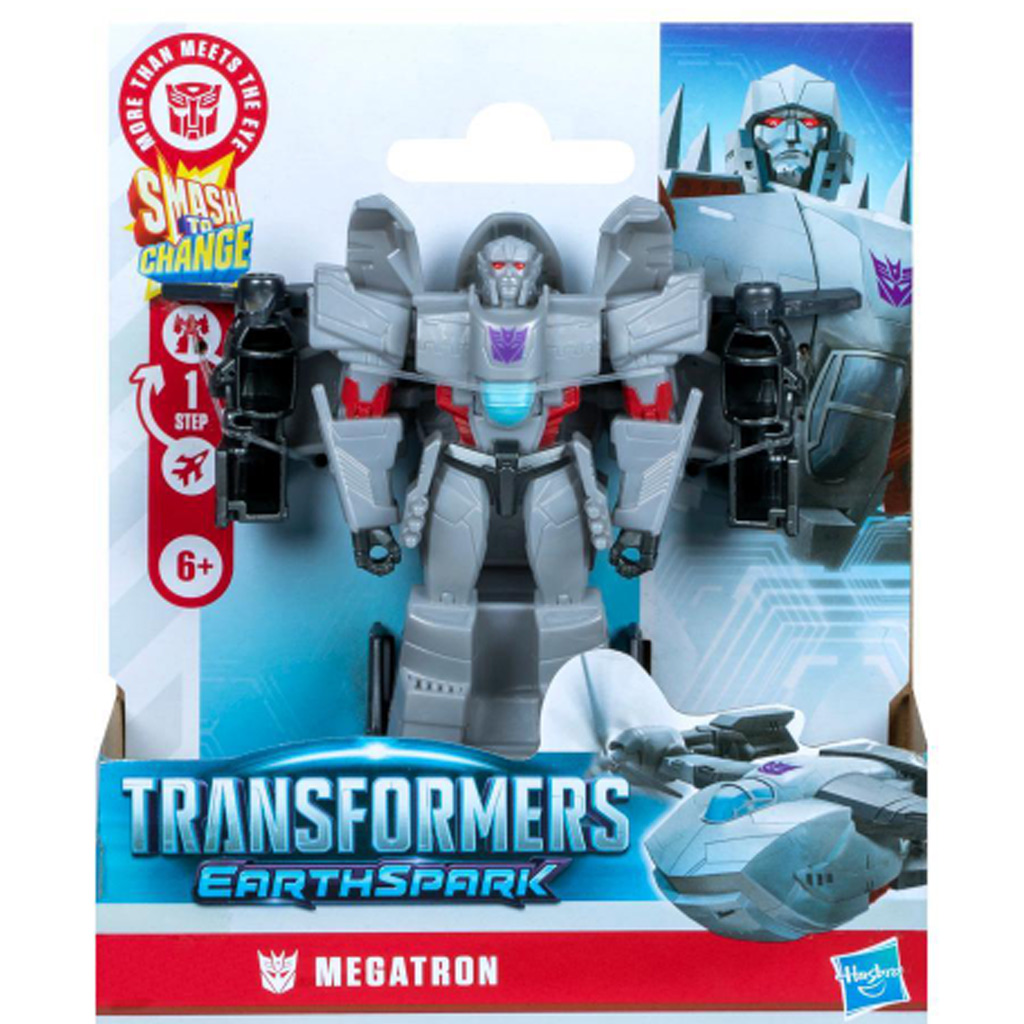 Transformers: Earthspark 1 lépésben átalakítható Megatron figura – Hasbro