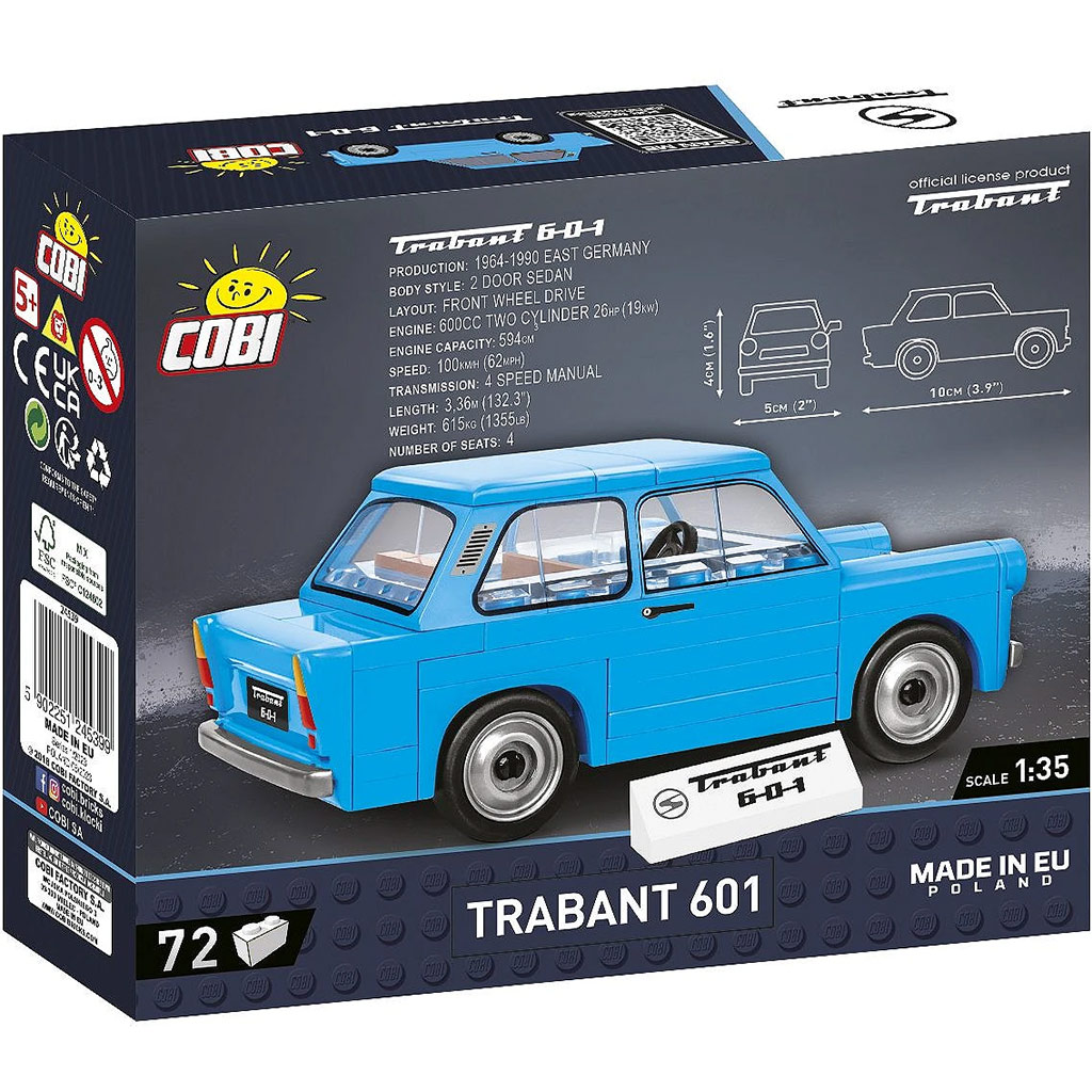 COBI: Trabant 601 építőjáték (24539) kép 4