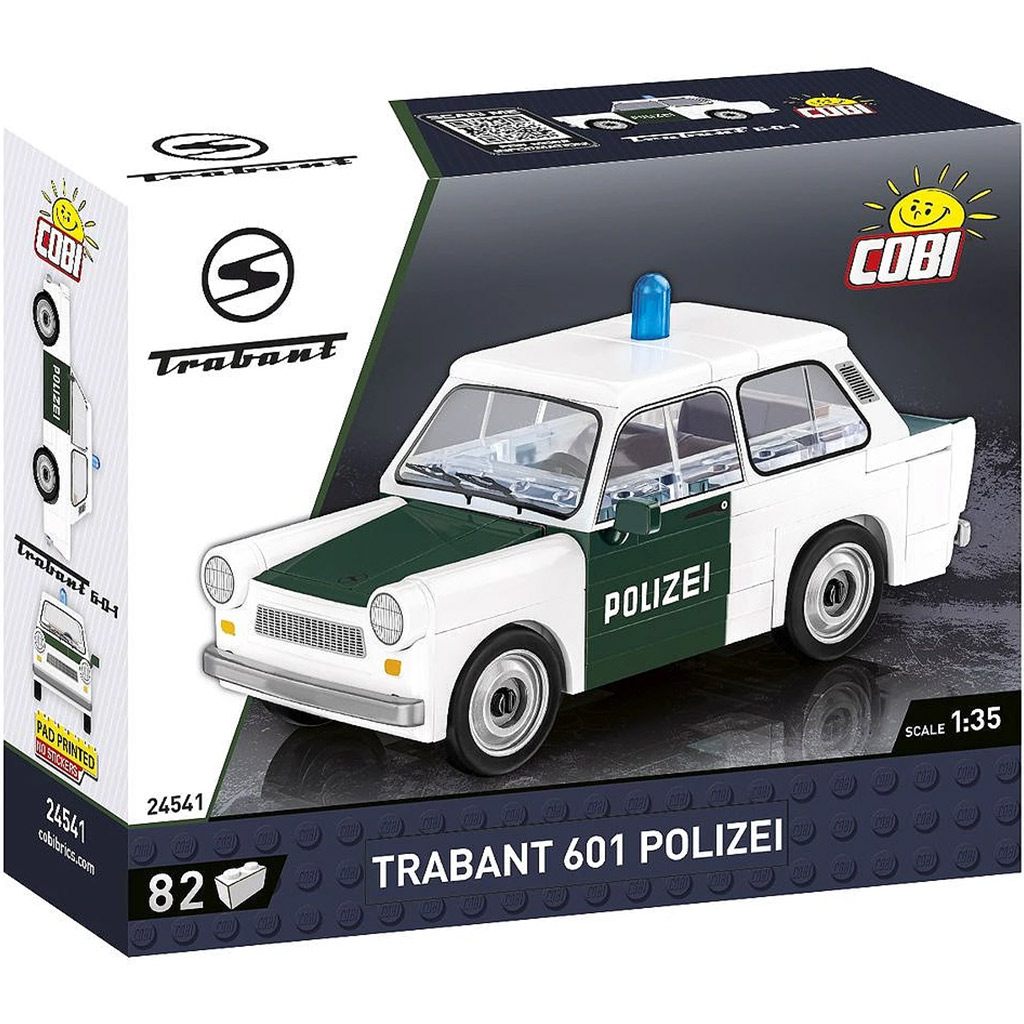 COBI: Trabant 601 Polizei építőjáték (24541)
