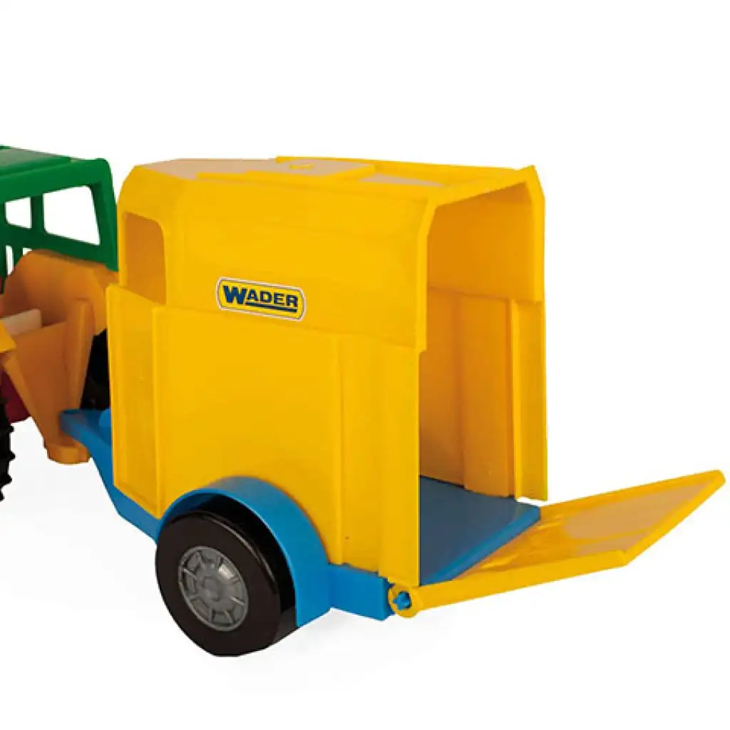 Traktor lovas utánfutóval 38cm - Wader kép 4