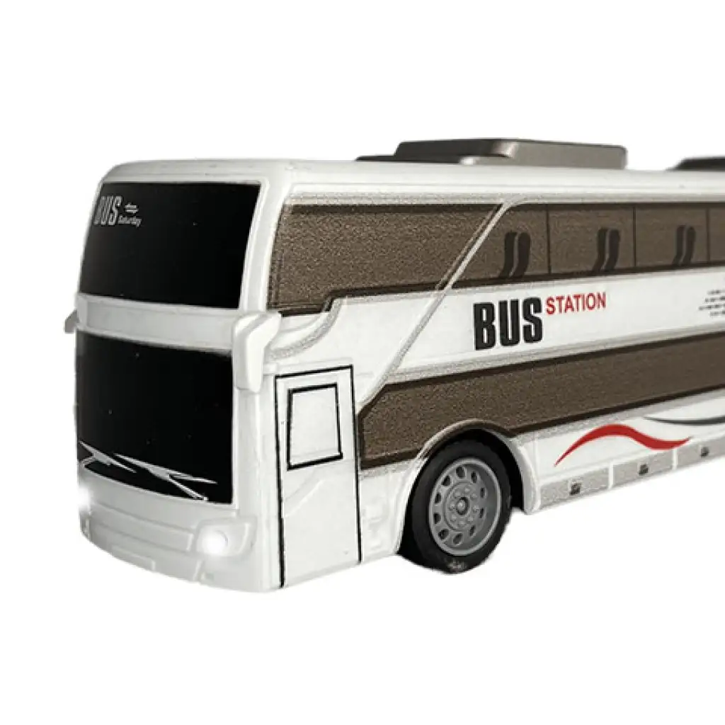 RC Távirányítós City Busz fénnyel 27MHz 1/32-es méretarány 25cm kép 2