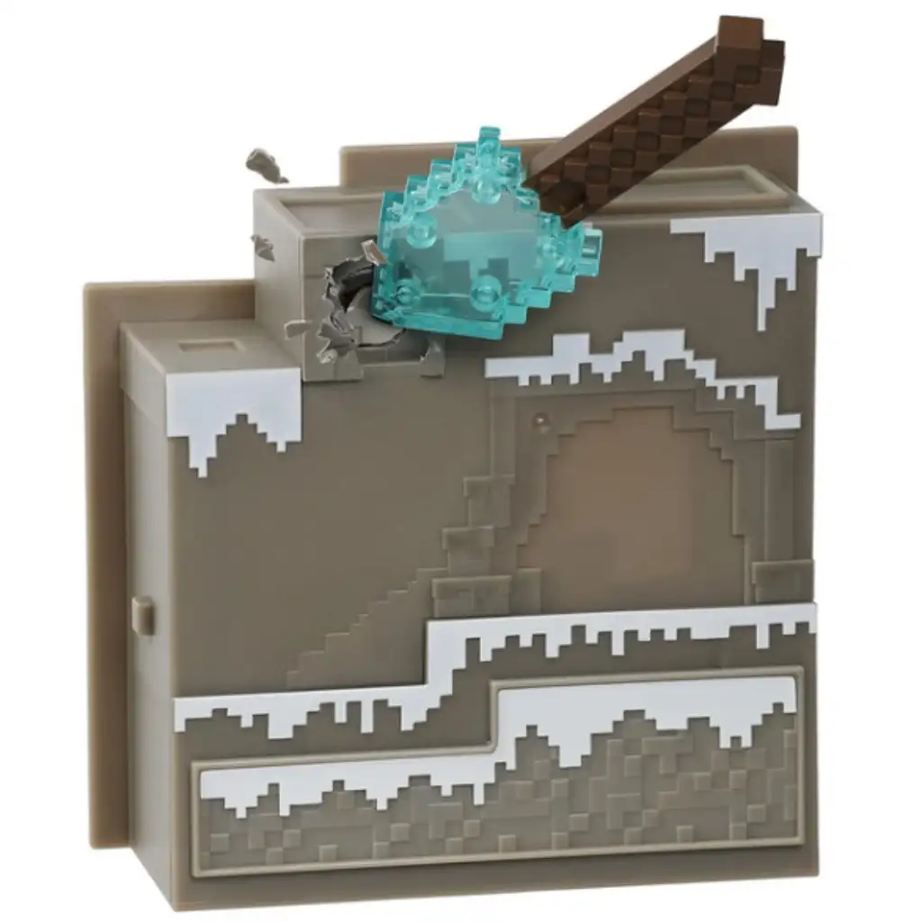Treasure X Minecraft figurák Barlang kaland meglepetéscsomag kép 2