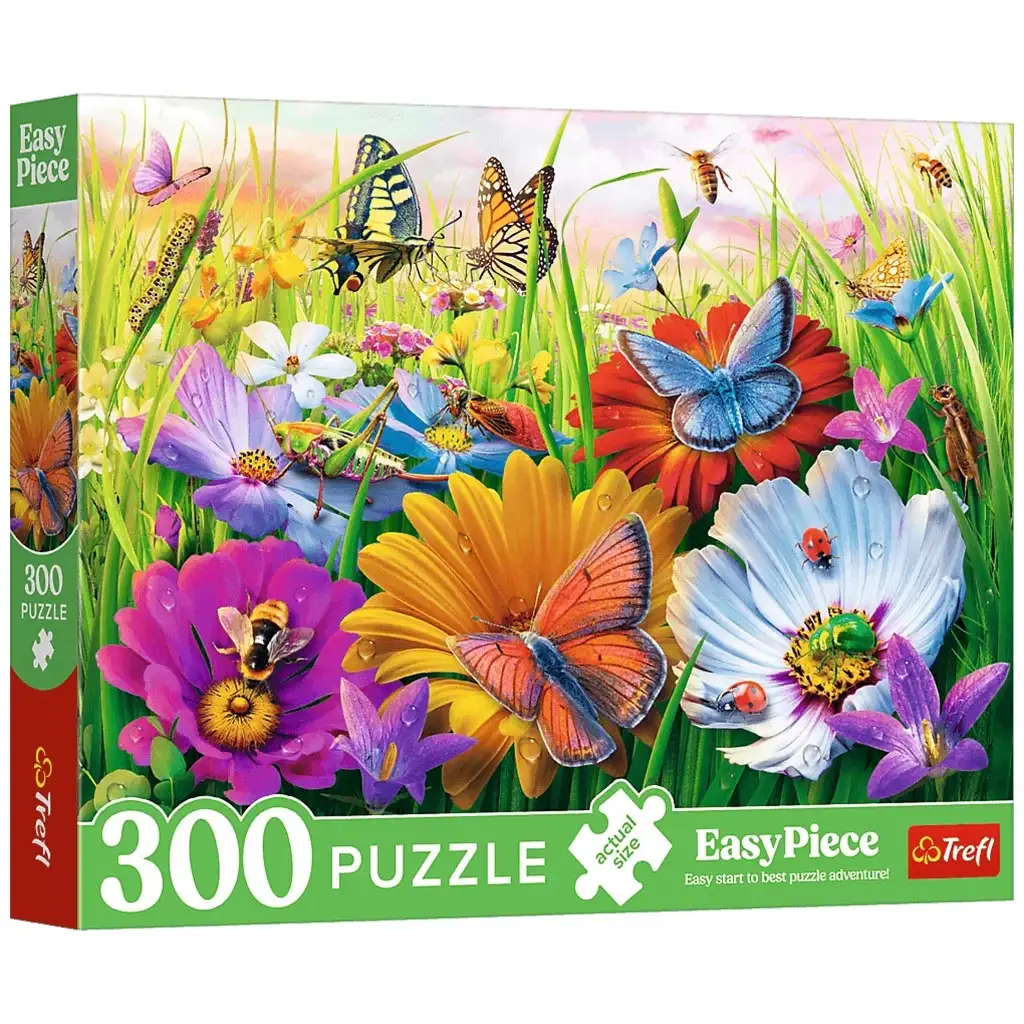 Rovarok a réten Easy Piece 300db-os puzzle - Trefl