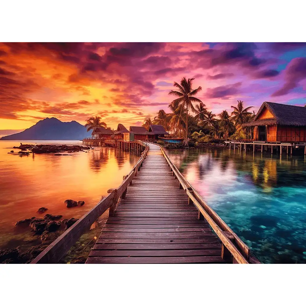 Paradicsomi sziget 1000db-os puzzle – Trefl kép 2