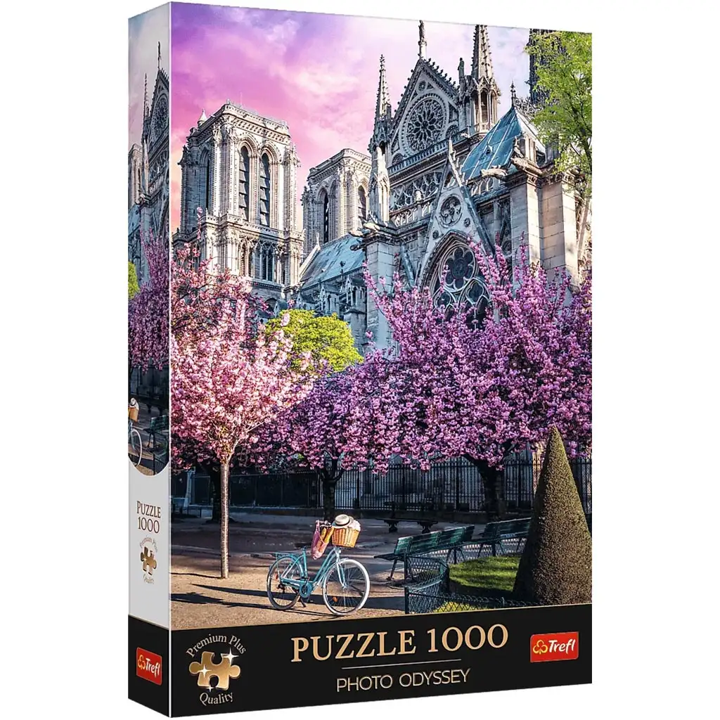 Párizs, Notre Dame 1000db-os prémium puzzle - Trefl