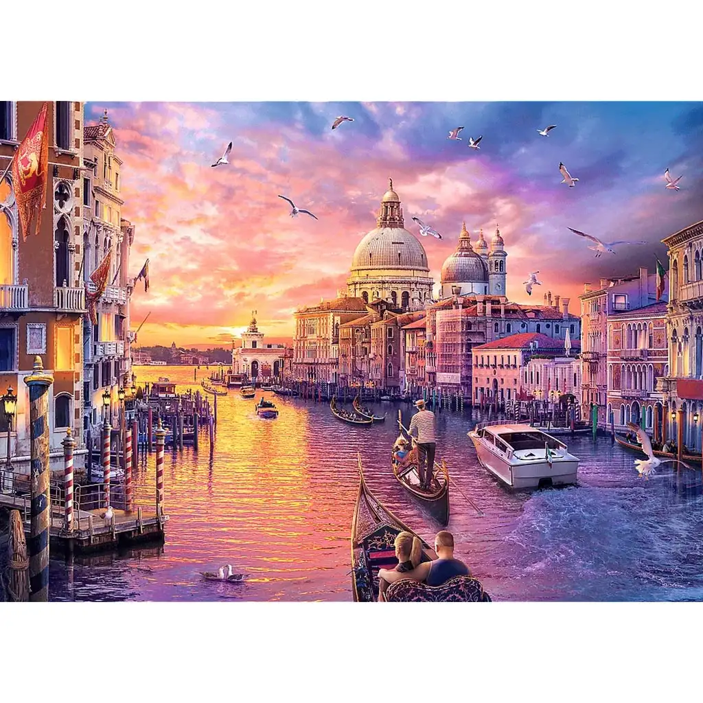 Velence varázsa 1000db-os puzzle - Trefl kép 2