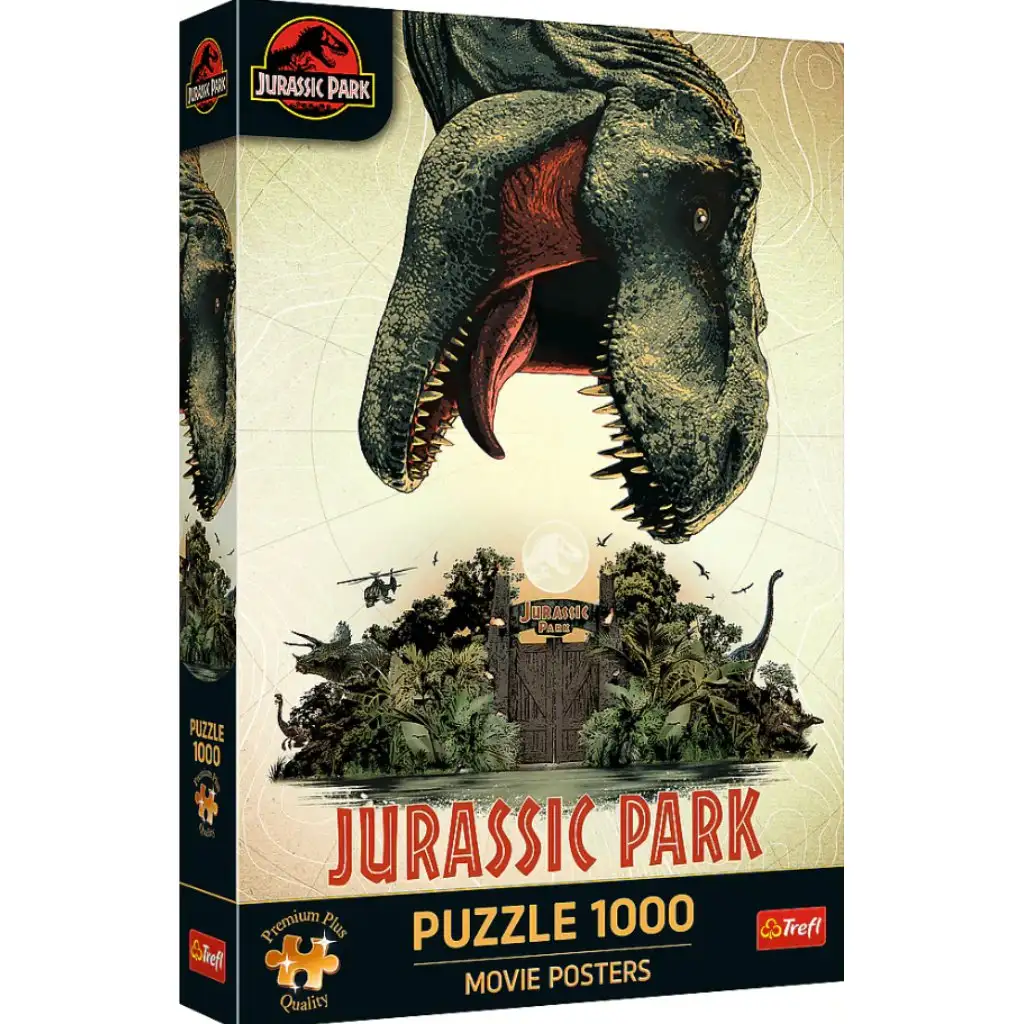 Jurassic Park 1000db-os prémium plusz puzzle - Trefl