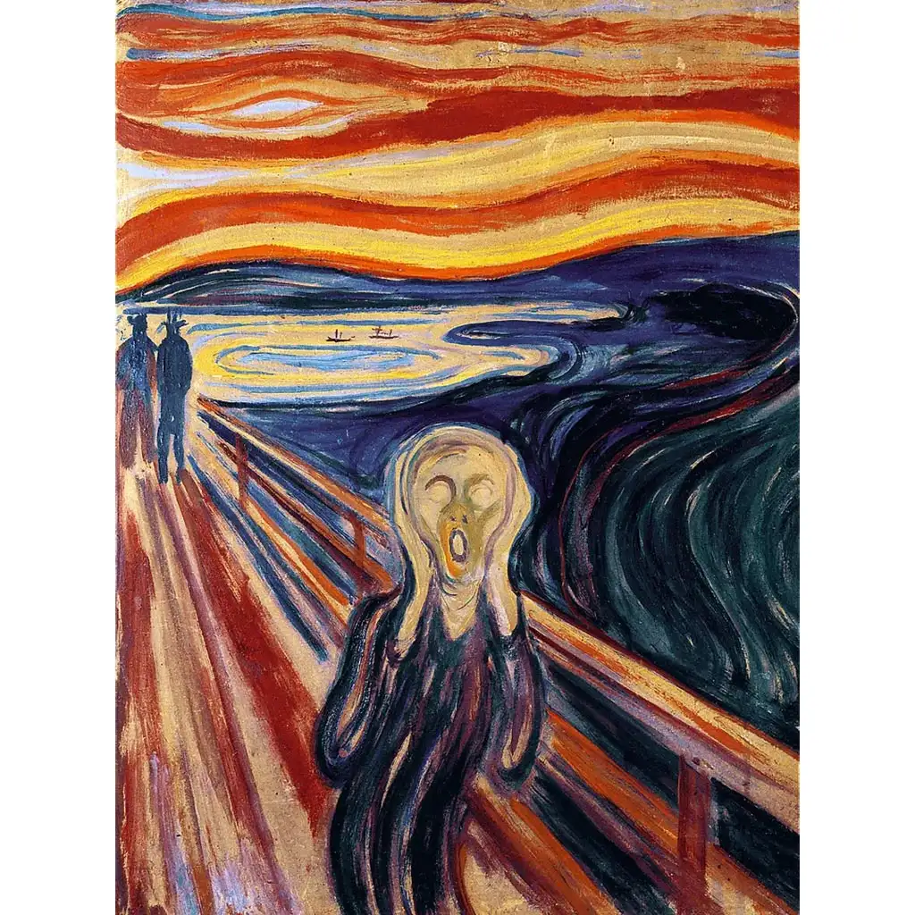 Edvard Munch: A sikoly 200db-os fa puzzle - Trefl kép 2