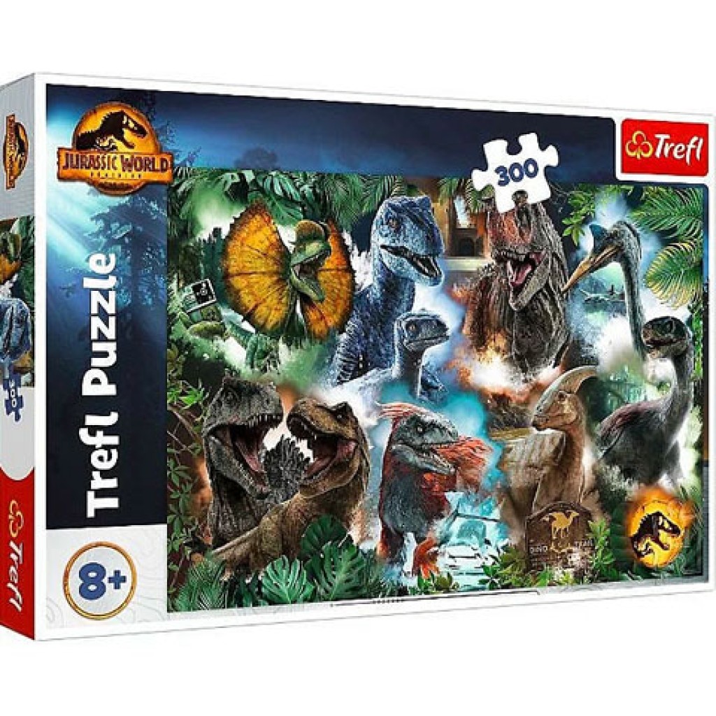 Jurassic World: Kedvenc dinoszauruszok puzzle 300db-os - Trefl