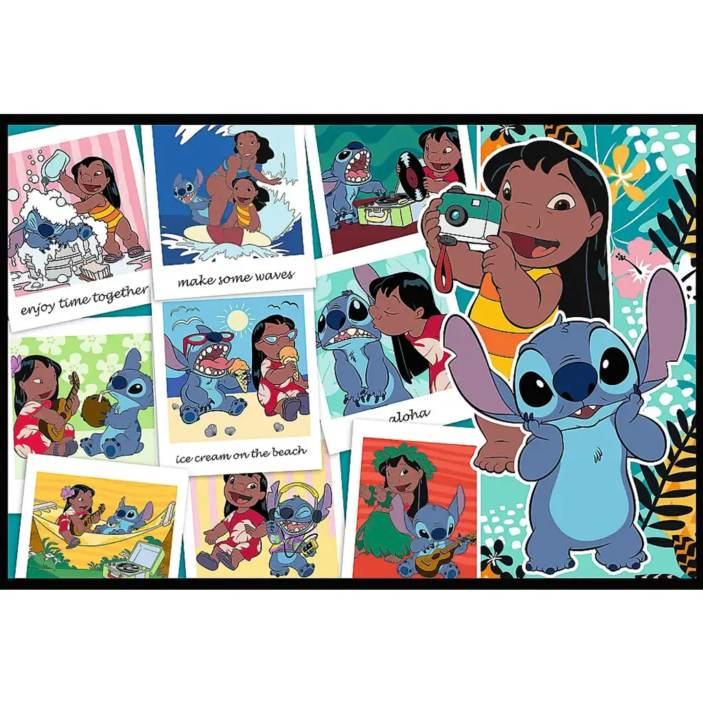 Lilo és Stitch boldog élete 2x200-as puzzle - Trefl kép 2