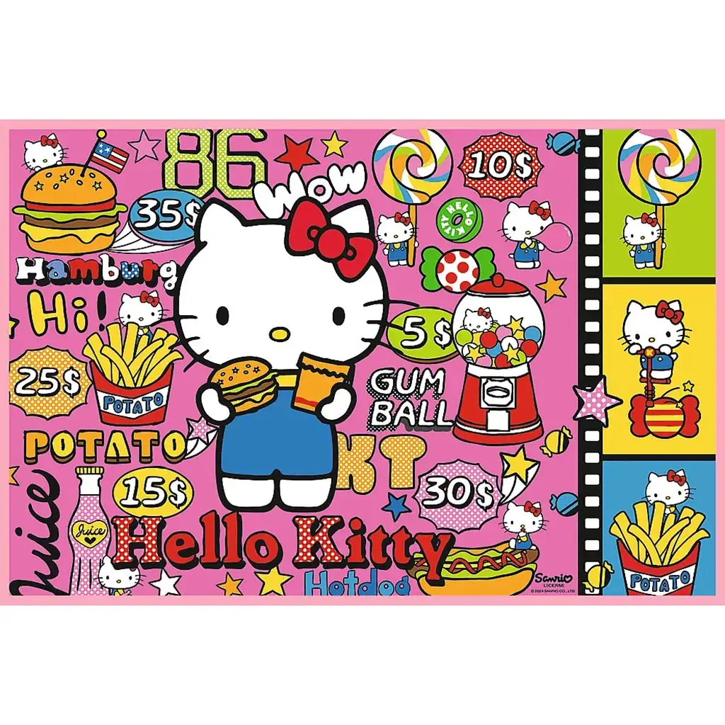 Hello Kitty és barátai 2x200-as puzzle - Trefl kép 3