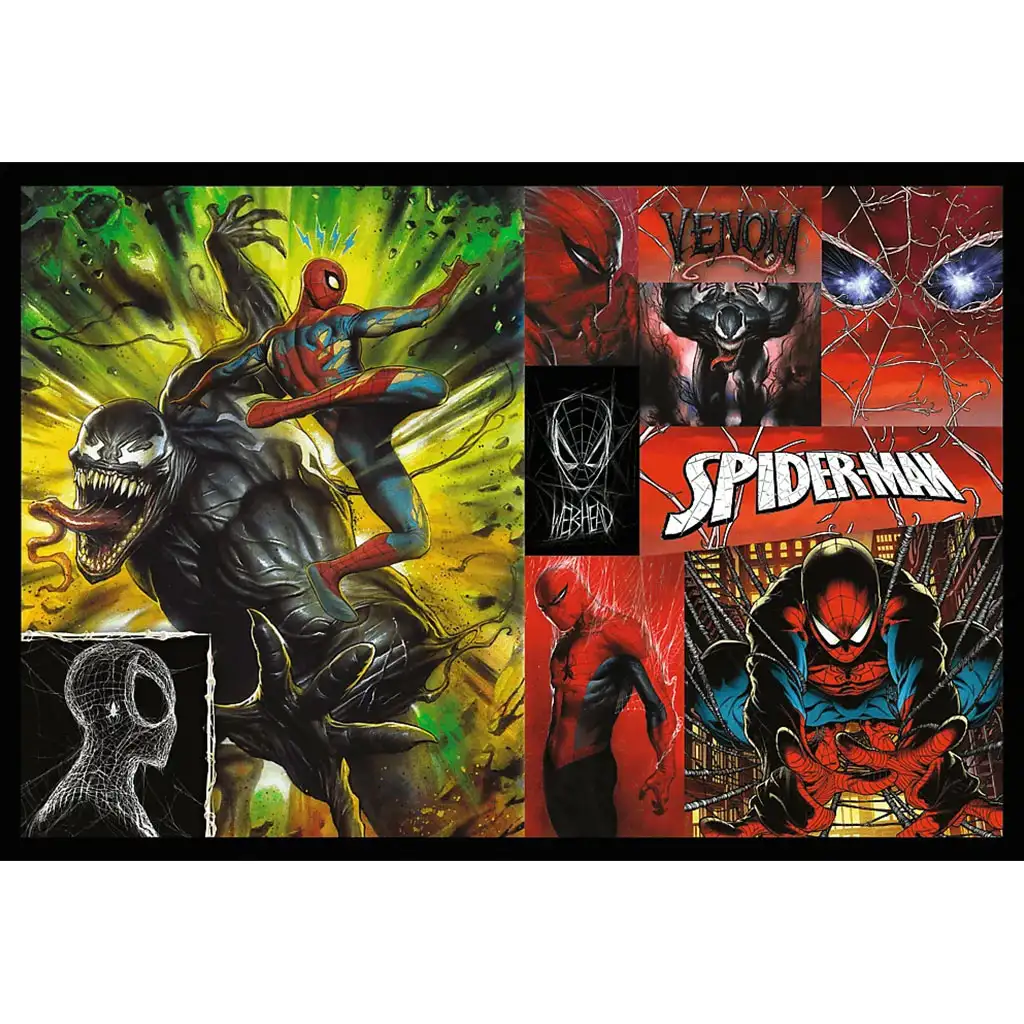 Marvel: Pókember vs Venom 2x200db-os puzzle - Trefl kép 2