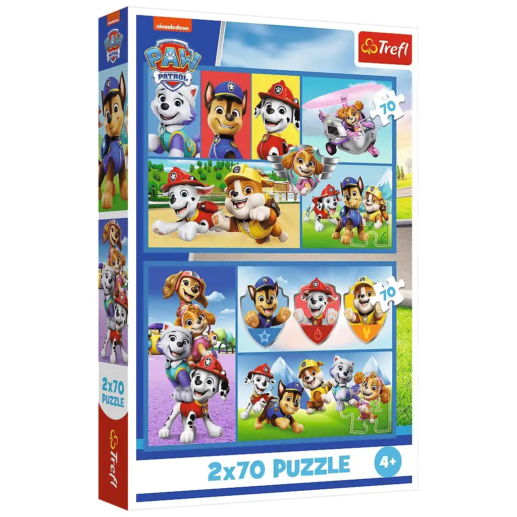 Mancs Őrjárat szabályai 2x70db-os puzzle - Trefl