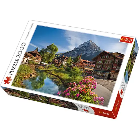 A nyári Alpok 2000db-os prémium puzzle - Trefl