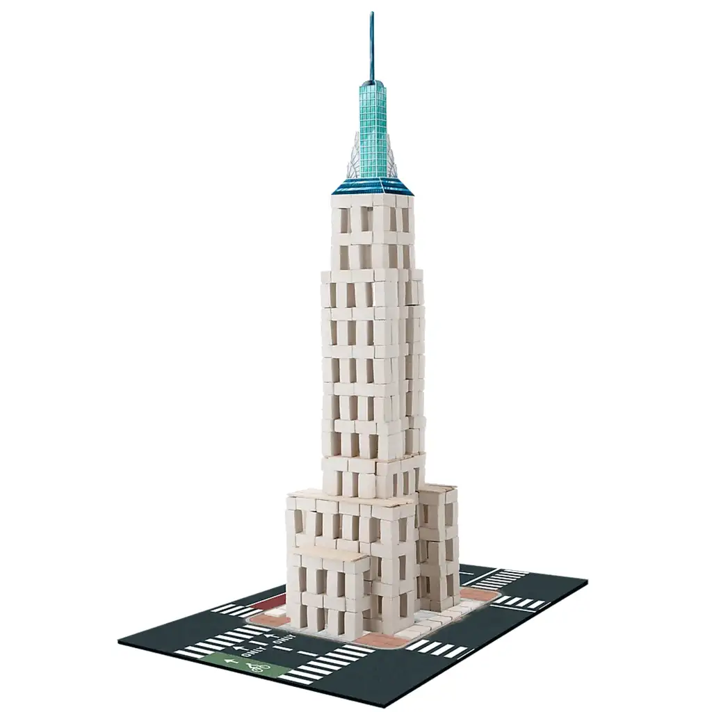 Brick Trick Téglából építünk: Empire State Building XL építőjáték - Trefl kép 2